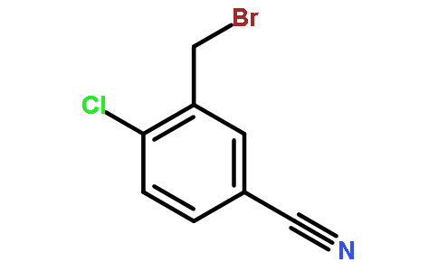3-(溴甲基)-4-氯苯甲腈