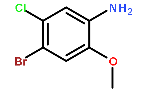 4-Bromo-3-chloro-6-methoxyaniline