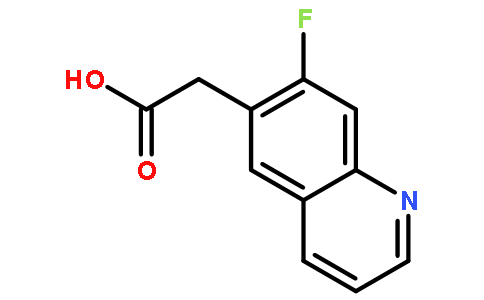 2-(7-氟喹啉-6-基)乙酸