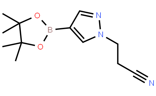 4-(4,4,5,5-Tetramethyl-1,3,2-dioxaborolan-2-yl)-1H-pyrazole-1-propanenitrile