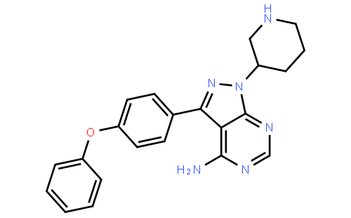 (R)-3-(4-Phenoxyphenyl)-1-(piperidin-3-yl)-1H-pyrazolo[3,4-d]pyrimidin-4-amine