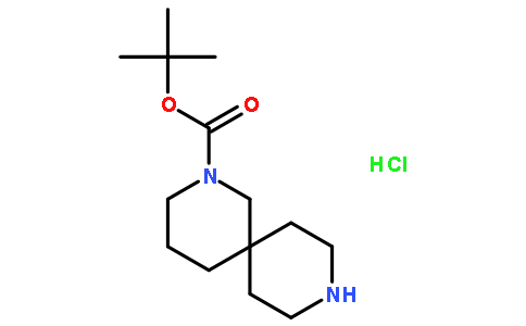 TERT-BUTYL 2,9-DIAZASPIRO[5.5]UNDECANE-2-CARBOXYLATE HYDROCHLORIDE