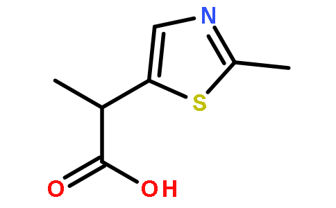 2-(2-methyl-1,3-thiazol-5-yl)propanoic acid