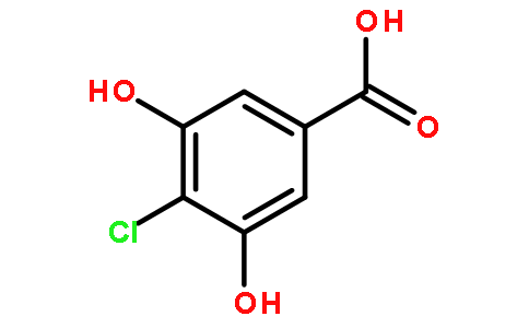 4-chloro-3,5-dihydroxybenzoic acid