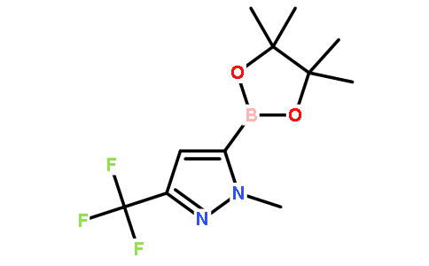 1-Methyl-5-(4,4,5,5-tetramethyl-1,3,2-dioxaborolan-2-yl)-3-(trifluoromethyl)-1H-pyrazole