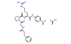 Z-甘氨酰-L-脯氨酰-L-精氨酰對硝基苯胺醋酸鹽