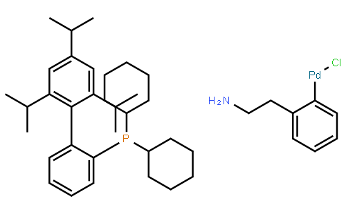 氯(2-二环己基膦基-2',4',6'-三异丙基-1,1'-联苯基)[2-(2-氨基乙基)苯基)]钯(II)