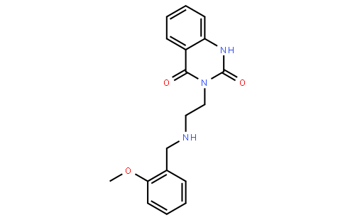 3-(2-((2-Methoxybenzyl)amino)ethyl)quinazoline-2,4(1H,3H)-dione