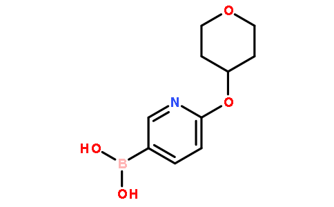 6-(Tetrahydropyran-4-yloxy)pyridine-3-boronic acid