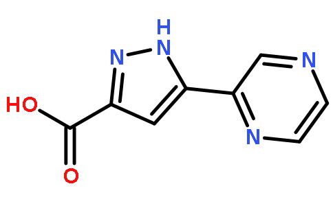 5-Pyrazin-2-yl-1H-pyrazole-3-carboxylic acid