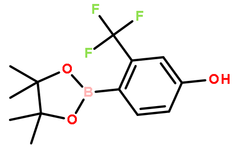 4-HYDROXY-2-(TRIFLUOROMETHYL)PHENYLBORONIC ACID, PINACOL ESTER