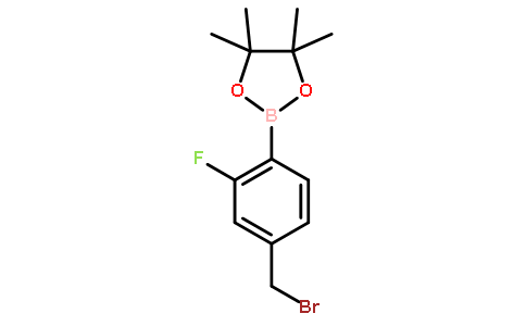 2-(4-(Bromomethyl)-2-fluorophenyl)-4,4,5,5-tetramethyl-1,3,2-dioxaborolane