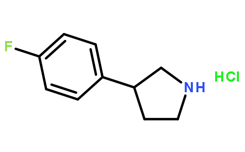 3-(4-氟苯基)吡咯烷盐酸盐