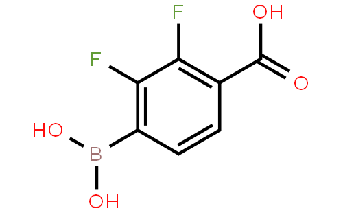 4-Borono-2,3-difluorobenzoic acid