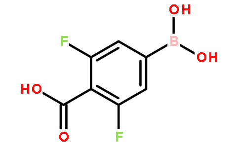 4-Borono-2,6-difluorobenzoic acid