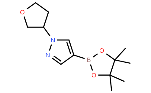1-(Tetrahydrofuran-3-yl)-4-(4,4,5,5-tetramethyl-1,3,2-dioxaborolan-2-yl)-1H-pyrazole