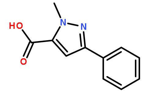 1-Methyl-3-phenyl-1h-pyrazole-5-carboxylic acid