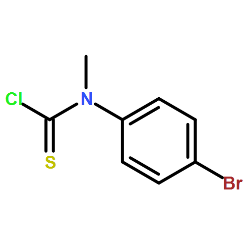 N-(4-BROMOPHENYL)-N-METHYLTHIOCARBAMOYL CHLORIDE