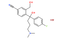 4-[4-(Dimethylamino)-1-(4-fluorophenyl)-1-hydroxybutyl]-3-(hydroxymethyl) benzonitrile hydrobromide
