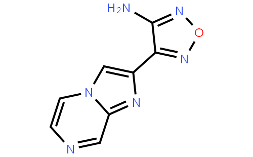 4-(Imidazo[1,2-a]pyrazin-2-yl)-1,2,5-oxadiazol-3-amine