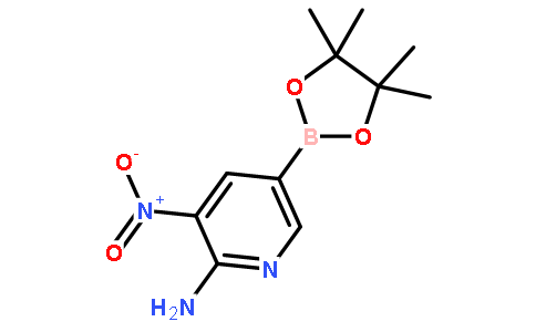3-Nitro-5-(4,4,5,5-tetramethyl-1,3,2-dioxaborolan-2-yl)pyridin-2-amine