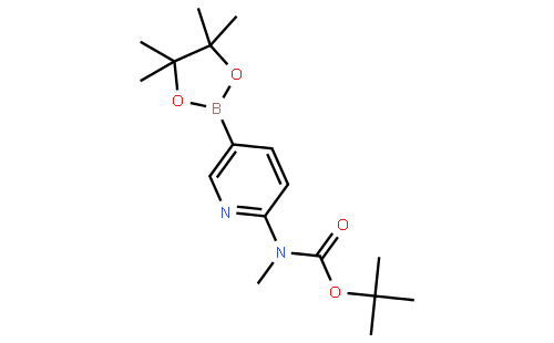 tert-Butyl methyl(5-(4,4,5,5-tetramethyl-1,3,2-dioxaborolan-2-yl)pyridin-2-yl)carbamate