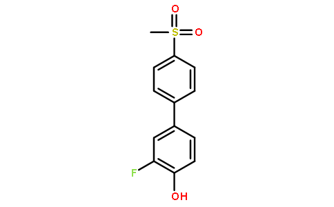 3-Fluoro-4'-(methylsulfonyl)-[1,1'-biphenyl]-4-ol