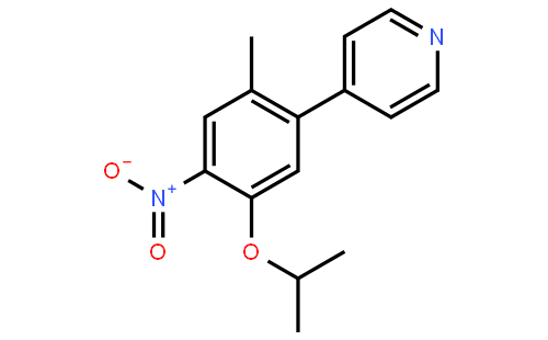 4-(5-异丙氧基-2-甲基-4-硝基-苯基)-吡啶