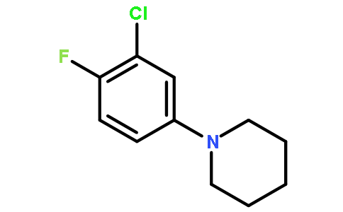 1-(3-Chloro-4-fluorophenyl)piperidine