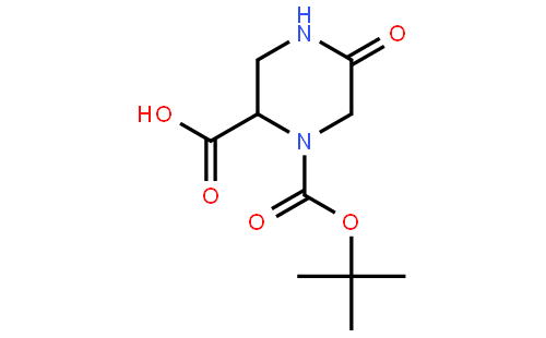(S)-1-(tert-Butoxycarbonyl)-5-oxopiperazine-2-carboxylic acid