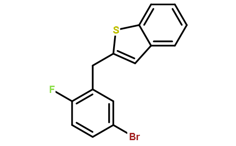 2-(5-溴-2-氟苄基)苯并噻吩