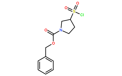 Benzyl 3-(chlorosulfonyl)pyrrolidine-1-carboxylate