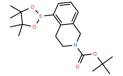 tert-Butyl 5-(4,4,5,5-tetramethyl-1,3,2-dioxaborolan-2-yl)-3,4-dihydroisoquinoline-2(1H)-carboxylate