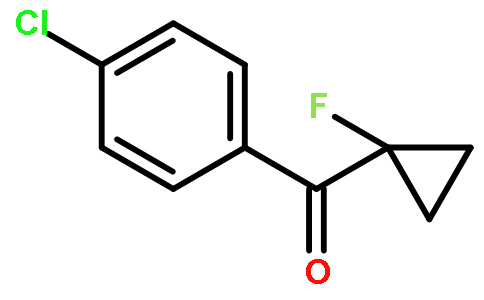 (4-Chlorophenyl)(1-fluorocyclopropyl)methanone