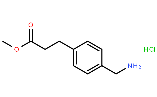 4-氨甲基-苯丙酸甲酯(HCL)