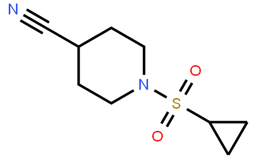 1-(环丙基磺酰基)-4-氰基哌啶