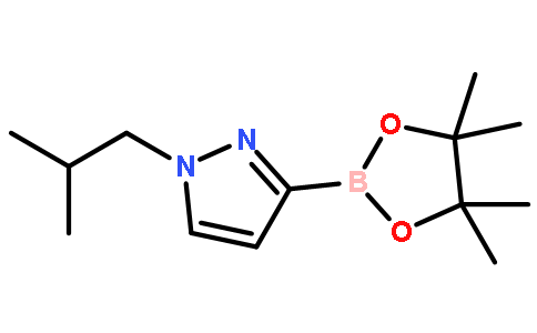 1-Isobutyl-3-(4,4,5,5-tetramethyl-1,3,2-dioxaborolan-2-yl)-1H-pyrazole