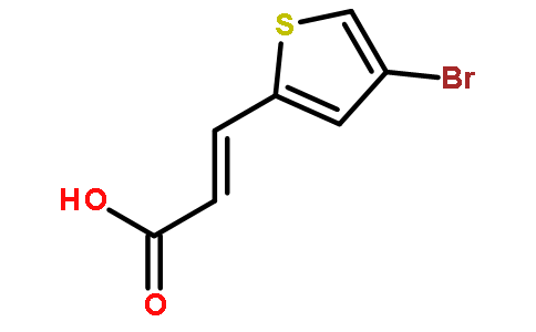 3-(4-bromothiophen-2-yl)prop-2-enoic acid