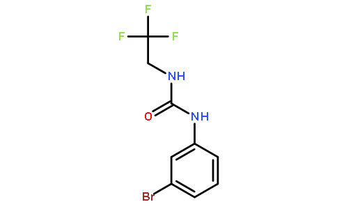 1-(3-Bromophenyl)-3-(2,2,2-trifluoroethyl)urea