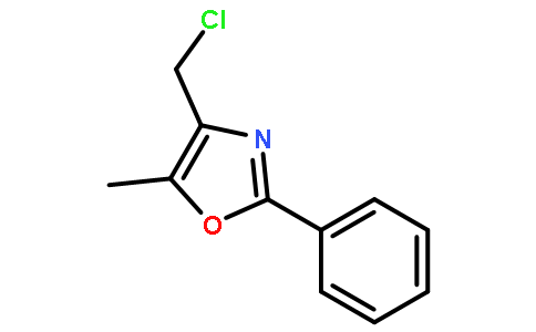 4-(CHLOROMETHYL)-5-METHYL-2-PHENYL-1,3-OXAZOLE