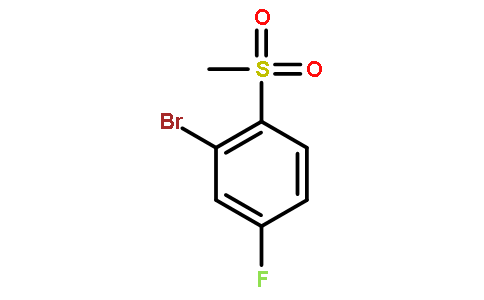 2-BROMO-4-FLUORO-1-(METHYLSULFONYL)BENZENE