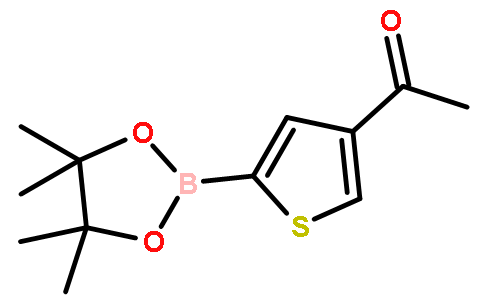1-(5-(4,4,5,5-Tetramethyl-1,3,2-dioxaborolan-2-yl)thiophen-3-yl)ethanone