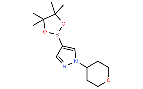 1-(tetrahydro-2H-pyran-4-yl)-4-(4,4,5,5-tetramethyl-1,3,2-dioxaborolan-2-yl)-1H-pyrazole