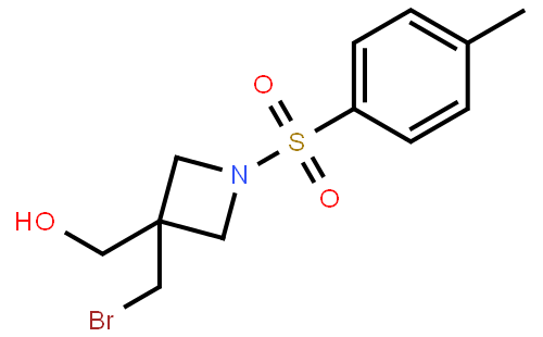 (3-(Bromomethyl)-1-(p-toluenesulfonyl)azetidin-3-yl)methanol