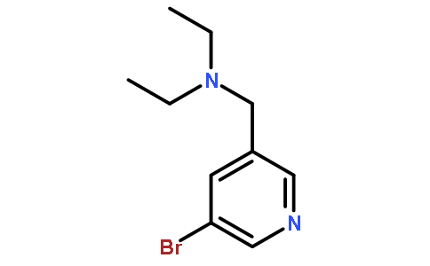 N-((5-Bromopyridin-3-yl)methyl)-N-ethylethanamine