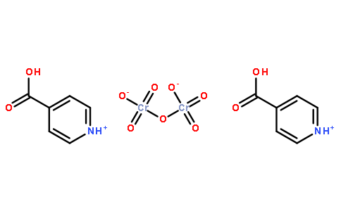 4-羧氧基吡啶重铬酸盐结构式