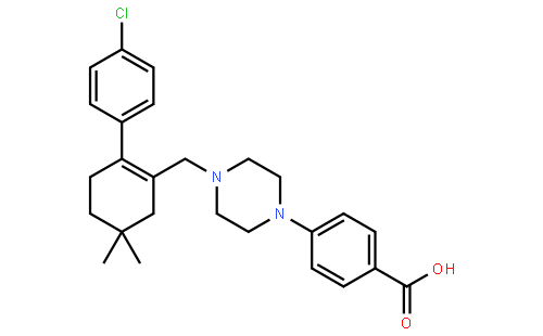 4-(4-((4'-Chloro-4,4-dimethyl-3,4,5,6-tetrahydro-[1,1'-biphenyl]-2-yl)methyl)piperazin-1-yl)benzoic acid