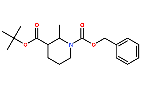 (2S,3R)-1-Benzyl 3-tert-butyl 2-methylpiperidine-1,3-dicarboxylate