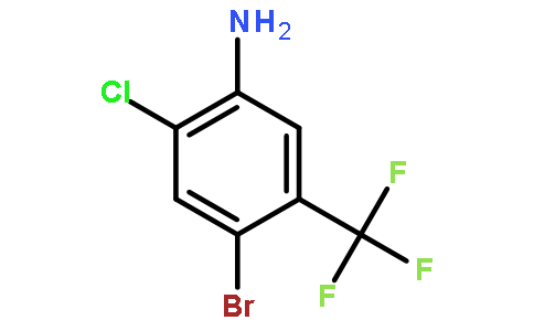 4-bromo-2-chloro-5-(trifluoromethyl)aniline