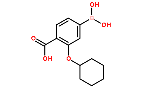 4-BORONO-2-(CYCLOHEXYLOXY)BENZOIC ACID